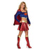 Deluxe Supergirl Adult Halloween Costume #Red #Supergirl Adult Costume